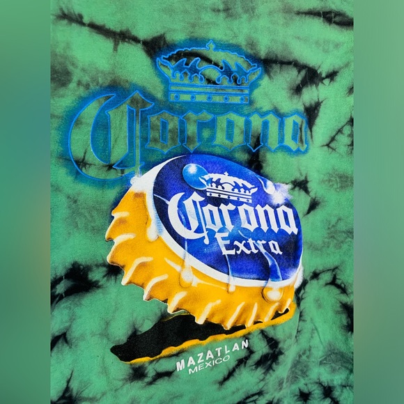Vintage Corona tie dye graphic shirt - Picture 5 of 6